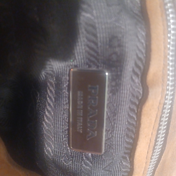 Authentic vintage Prada purse with some stains, mostly with good condition. - Picture 15 of 16